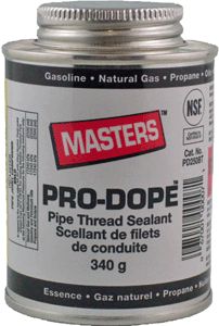 Masters Pro-Dope Pipe Thread Sealant, 340g - Alberta Wilbert Sales
